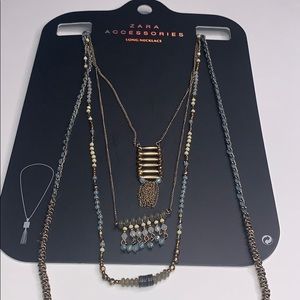 NWT Long Layered Necklace